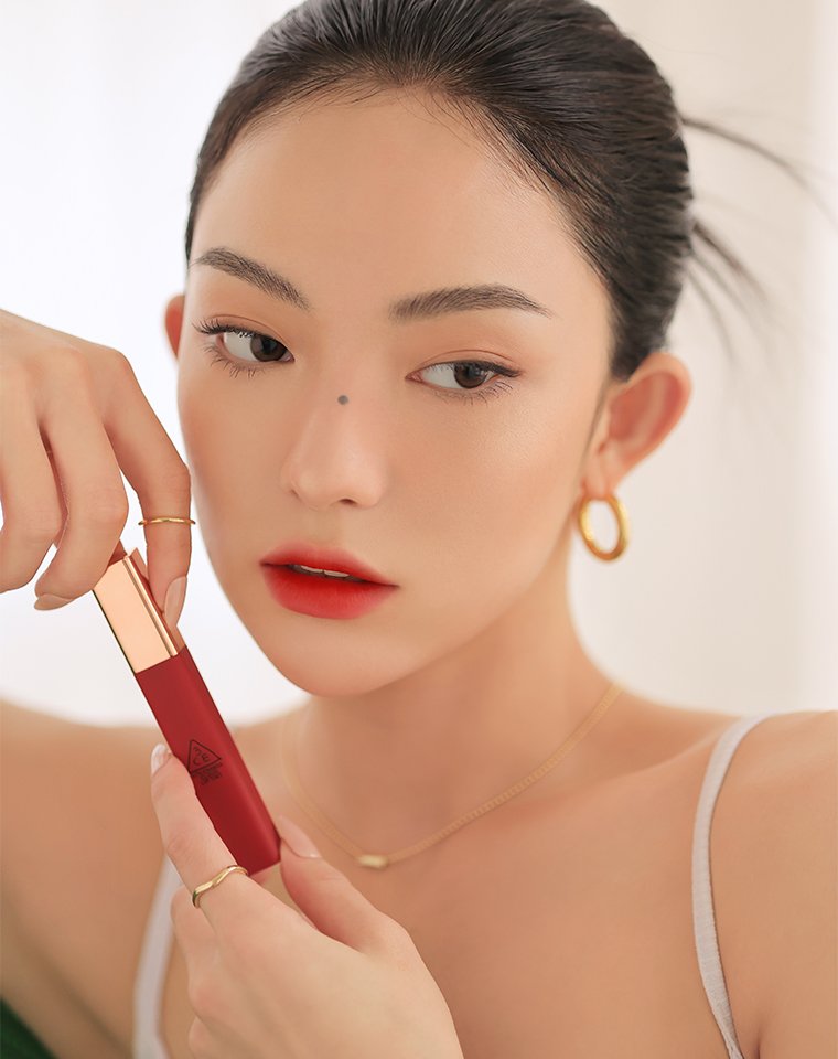 3CE CLOUD LIP TINT #MACARON RED