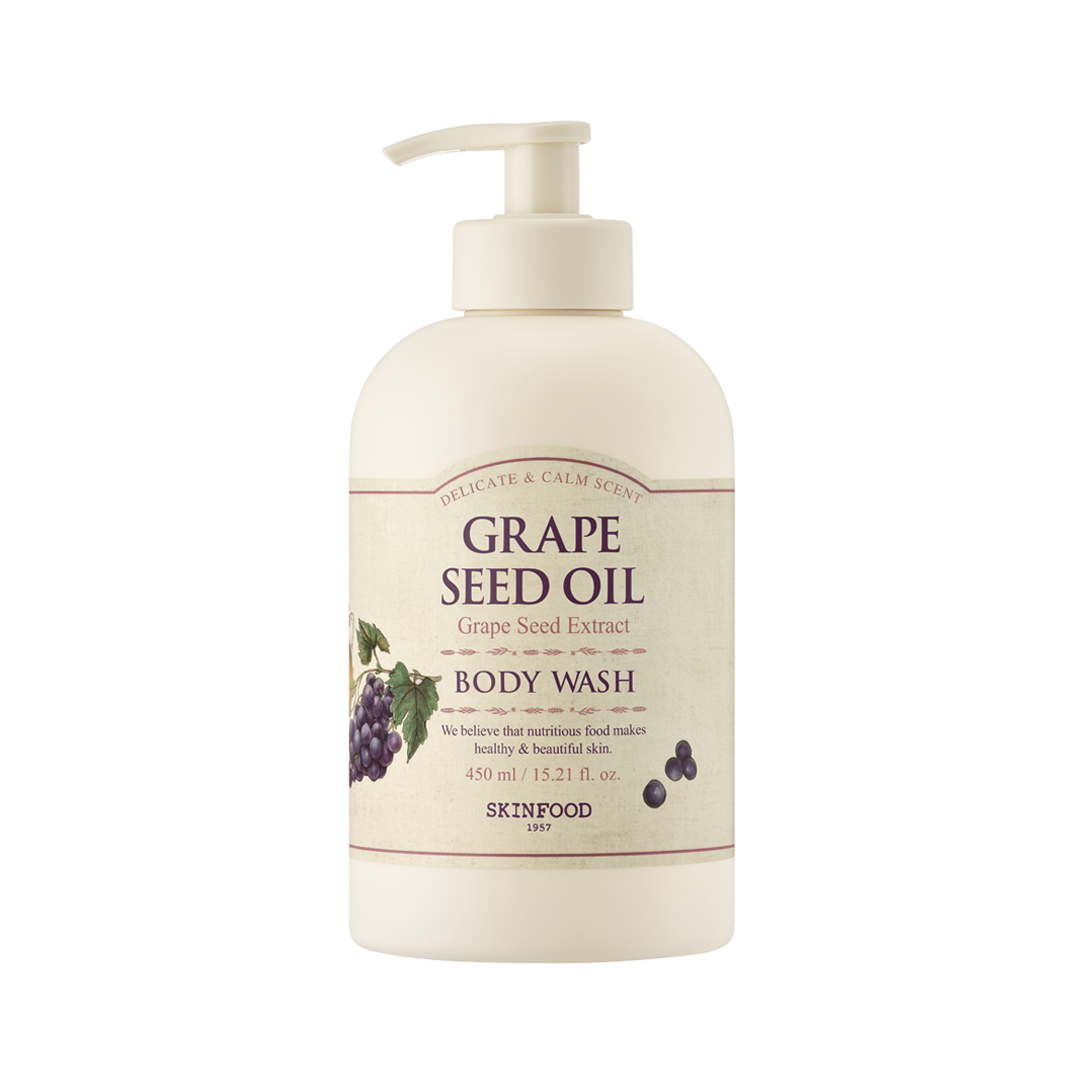 SKINFOOD GRAPE SEED OIL BODY WASH - MOQ 10