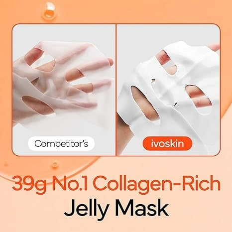 IVOSKIN Collagen Jelly Hydro-bomb Plump Mask(39g x 4ea)