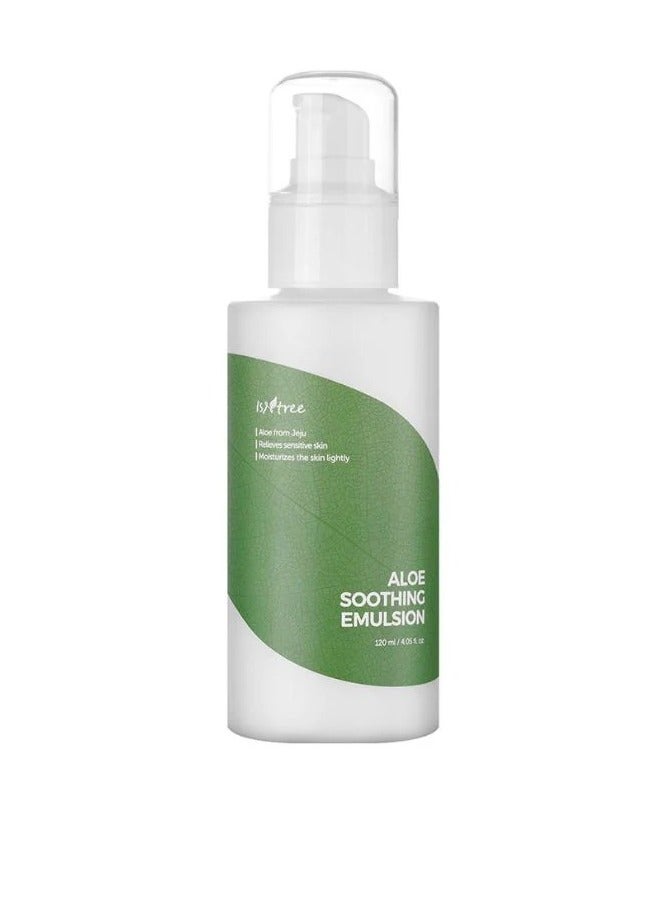 ISNTREE ALOE SOOTHING EMULSION_120ml (2021) - MOQ 72