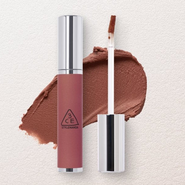 3CE HAZY LIP CLAY #WARM BROWNIE