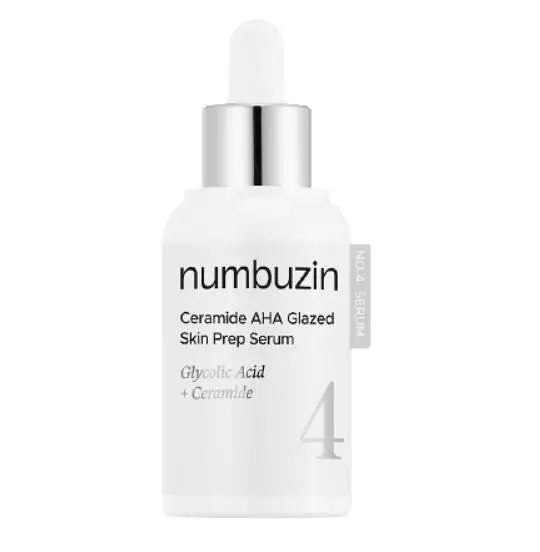 Numbuzin No.4 Ceramide AHA Glazed Skin Prep Serum - MOQ 60