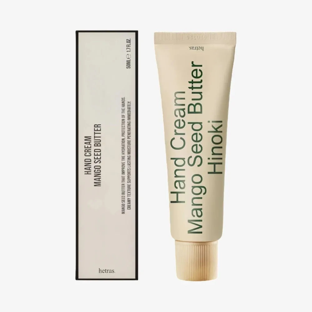 hetras. Perfumed Mango Seed Butter Hand Cream - Hinoki - MOQ 80