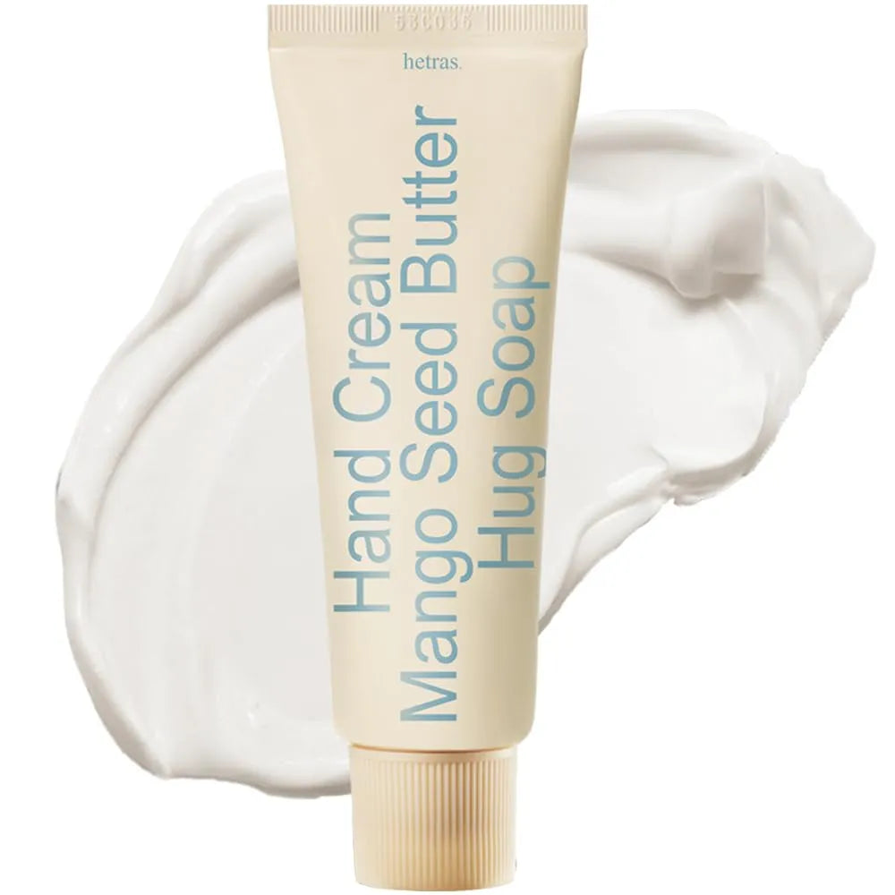 hetras. Perfumed Mango Seed Butter Hand Cream - Hug Soap - MOQ 80