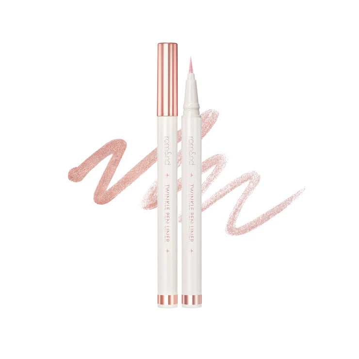 rom&nd TWINKLE PEN LINER 03 ROSY SPARKLE - MOQ 14