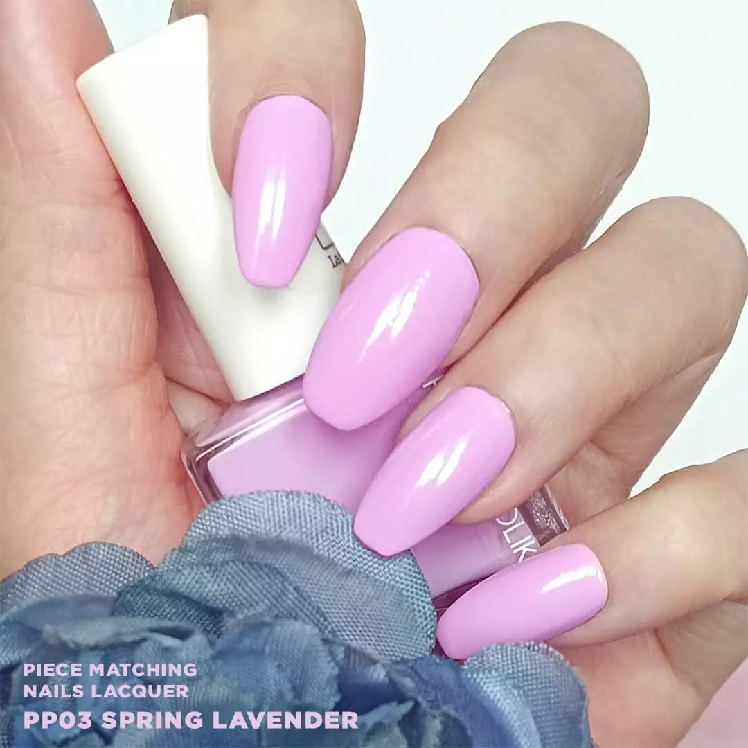 Holika Holika PIECE MATCHING NAILS (SS - LACQUER) PP03스프링라벤더 - MOQ 60