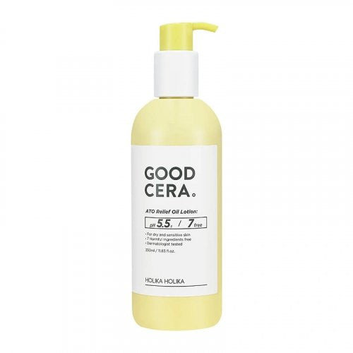 Holika Holika Good Cera Ato Relief Oil Lotion 350ml - MOQ 24