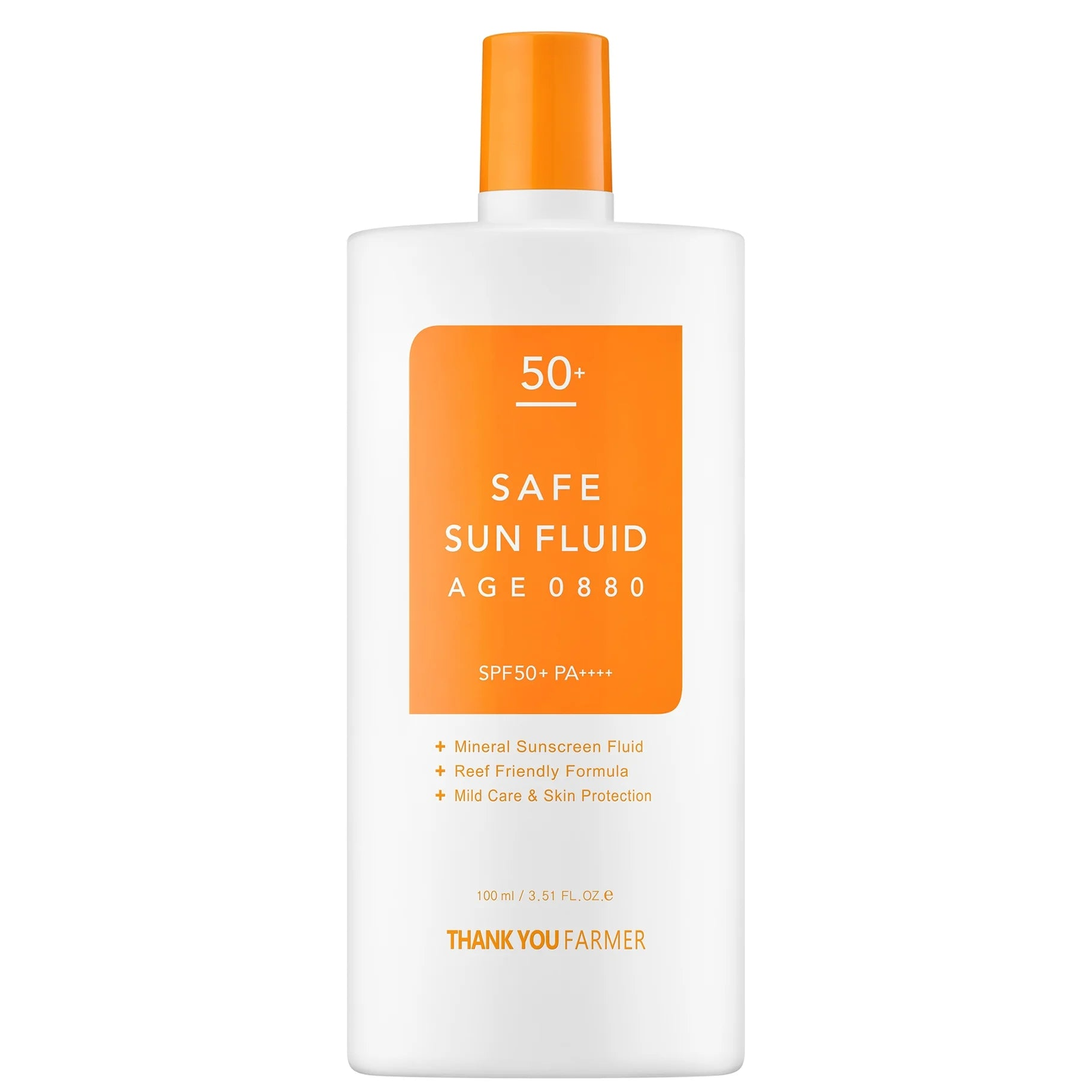 THANK YOU FARMER Safe Sun Fluid Age 0880 - MOQ 10