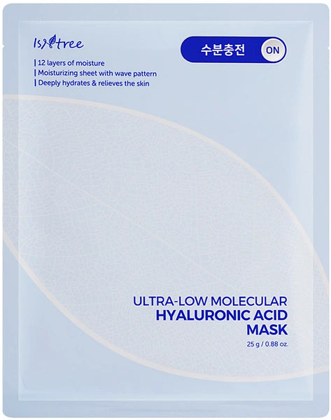 ISNTREE ULTRA-LOW MOLECULAR HYALURONIC ACID MASK_10ea - MOQ 30