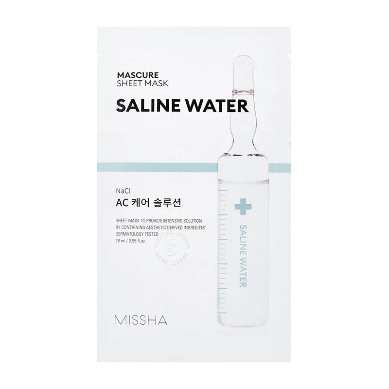 MISSHA MASCURE_AC_CARE_SOLUTION_SHEET_MASK_[NACL] - MOQ 36