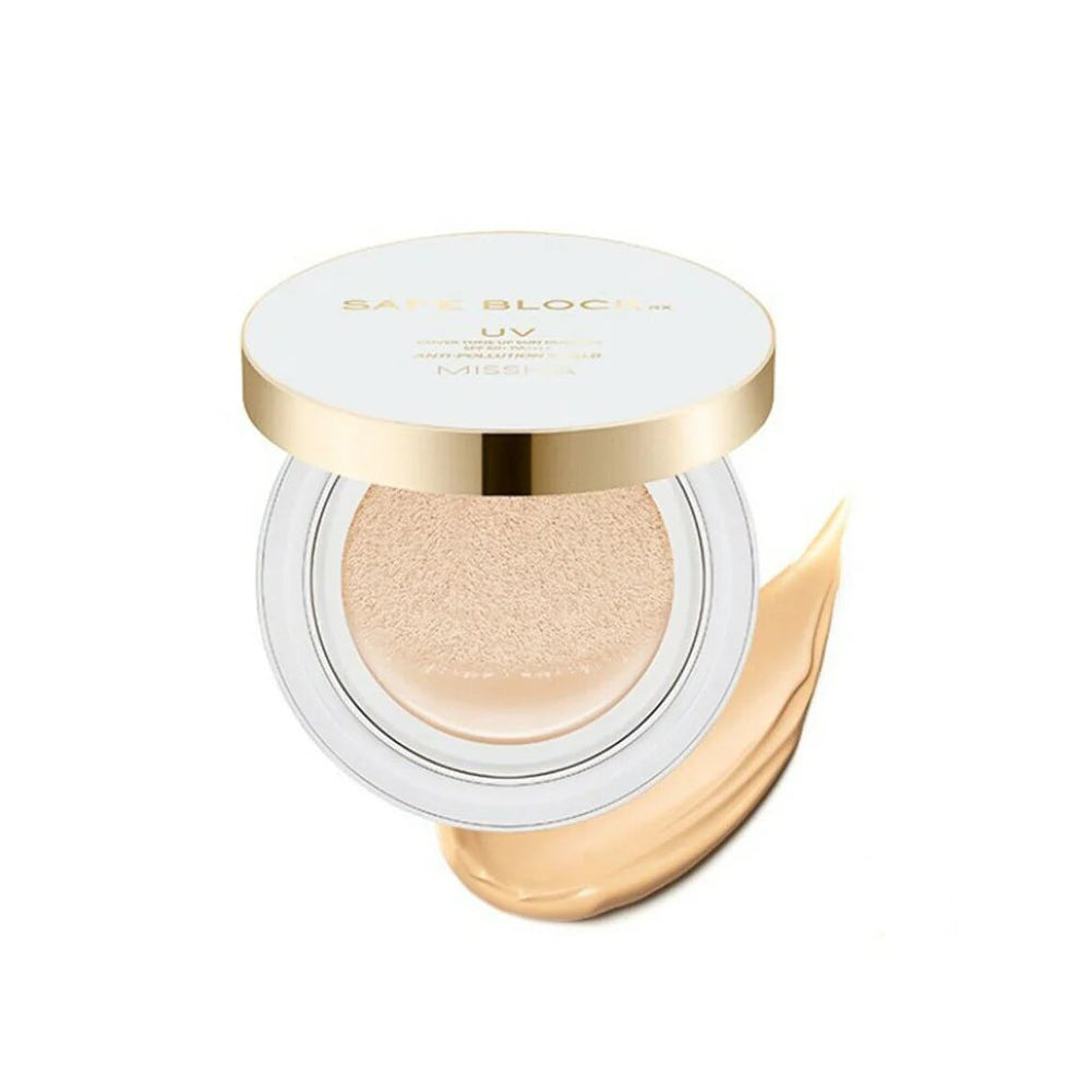 MISSHA SAFE_BLOCK_RX_COVER_TONE_UP_SUN_CUSHION_SPF50+/PA++++ - MOQ 30