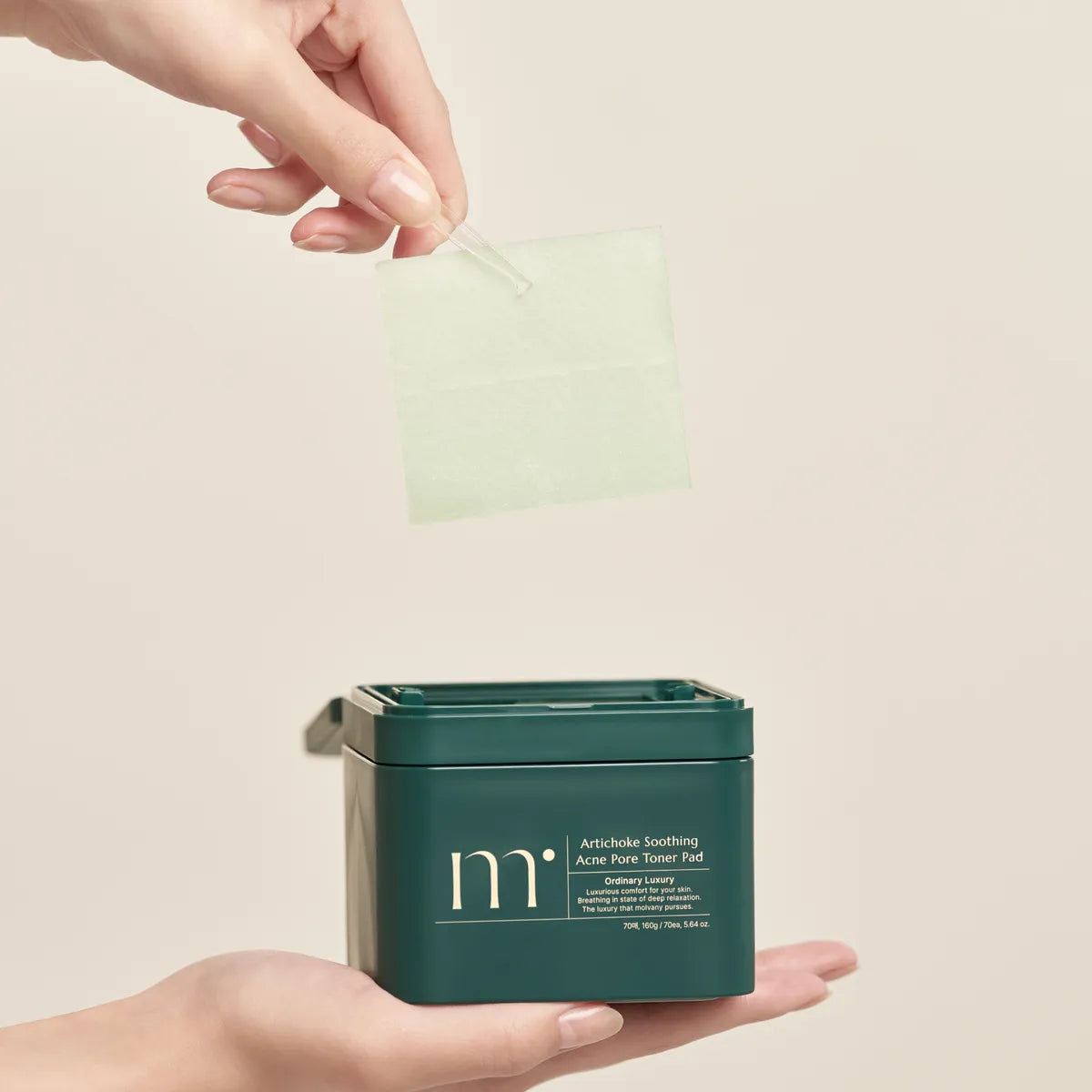 molvany Artichoke Soothing Affect Pore Toner Pad_Refill