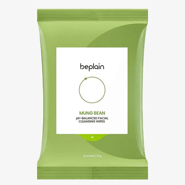 BEPLAIN MUNG BEAN pH-BALANCED FACIAL CLEANSING WIPES 20p N1