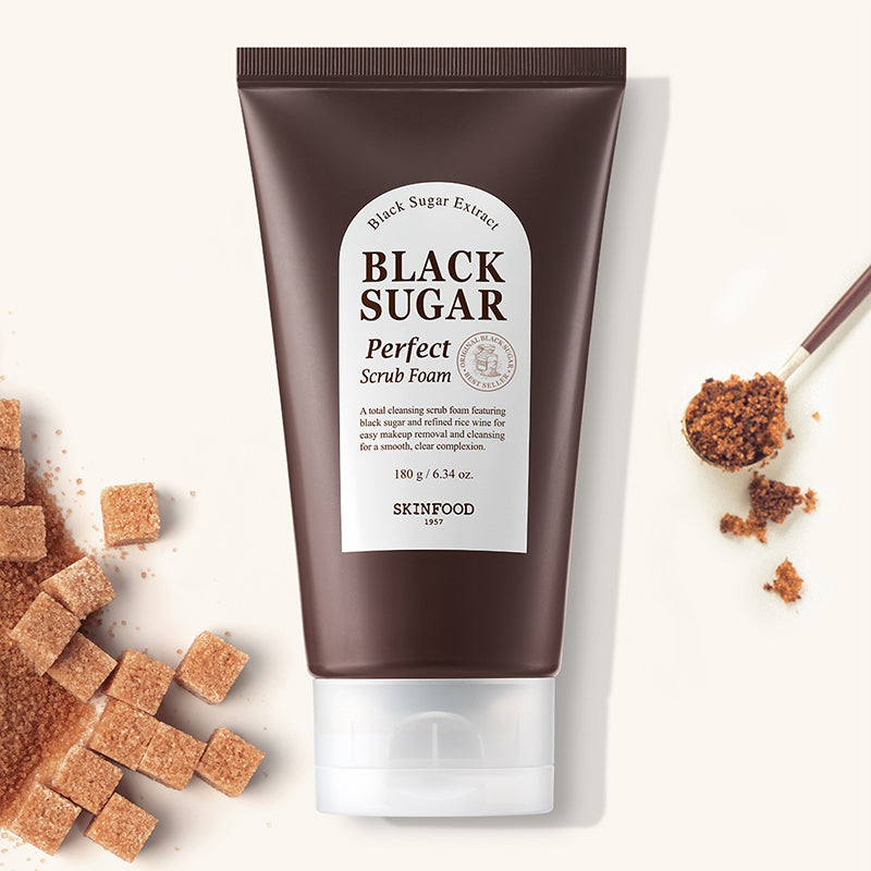 SKINFOOD BLACK SUGAR PERFECT SCRUB FOAM - MOQ 10