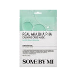 SOME BY MI REAL AHA-BHA-PHA CALMING CARE MASK [20g] - MOQ 400