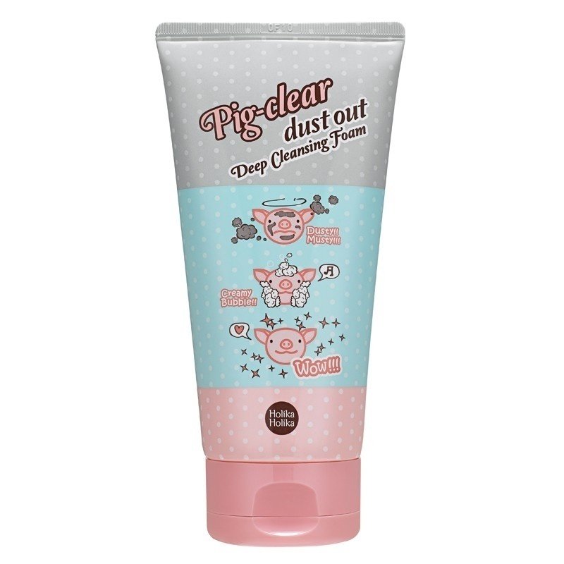 Holika Holika Pig Clear Dust Out Deep Cleansing Foam 150ml - MOQ 40