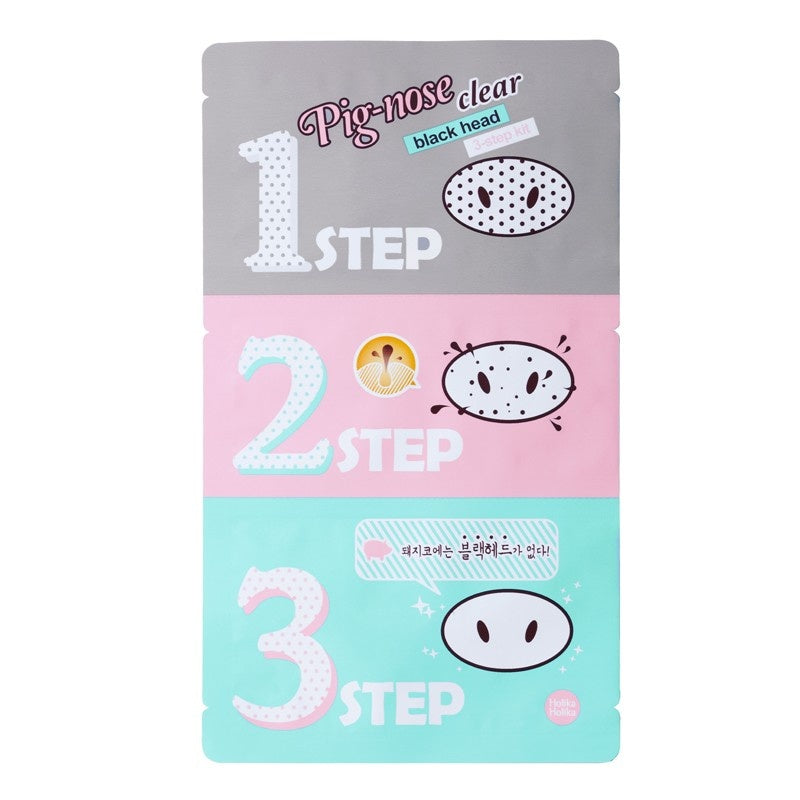 Holika Holika Pignose 3step kit(5pcs) - MOQ 36