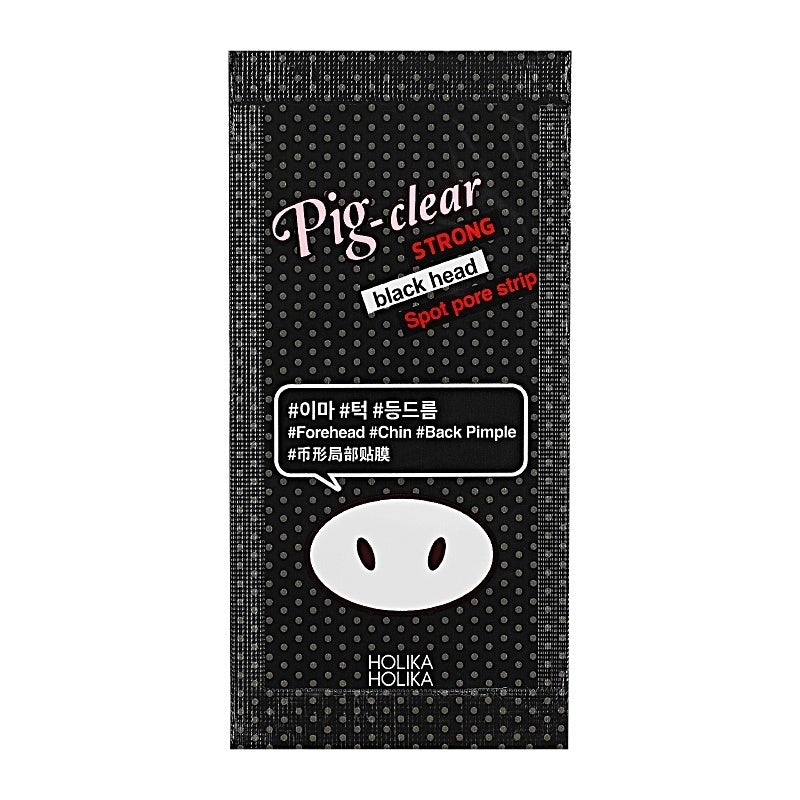Holika Holika Pig Nose Clear Strong Black Head Spot Pore Strip(6pcs) - MOQ 2000