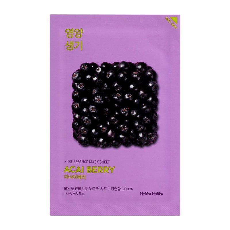 Holika Holika Pure Essence Mask Sheet - Acaiberry - MOQ 400