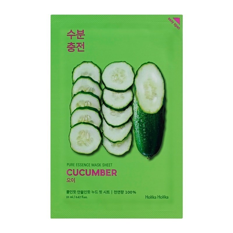 Holika Holika Pure Essence Mask Sheet - Cucumber - MOQ 400