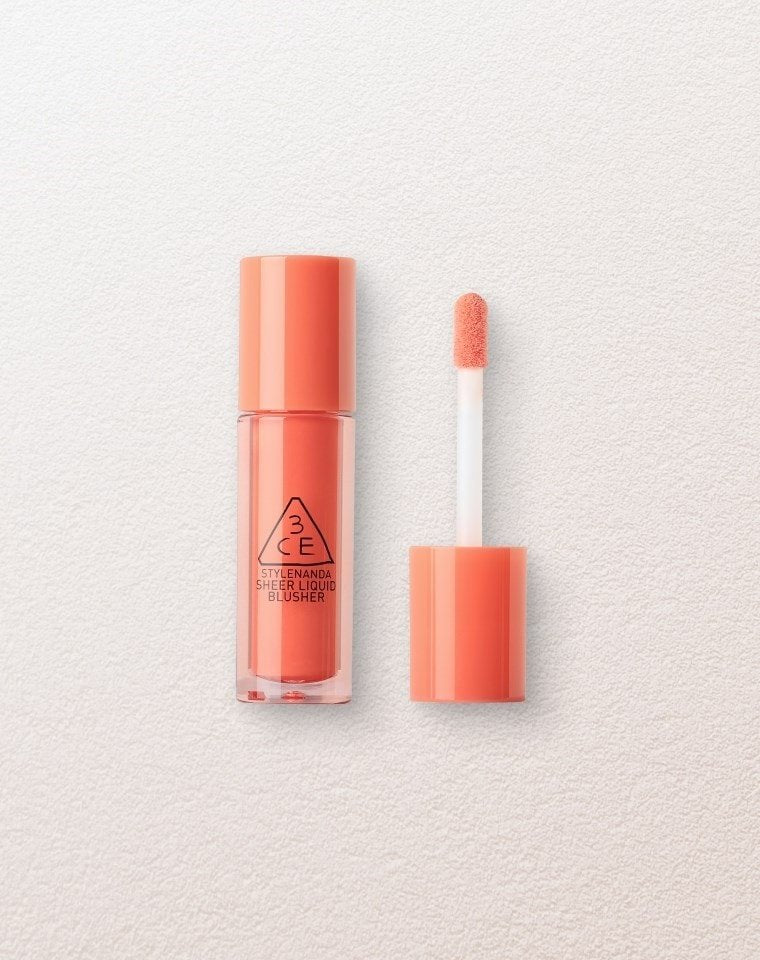 3CE SHEER LIQUID BLUSHER #COZY PEACH