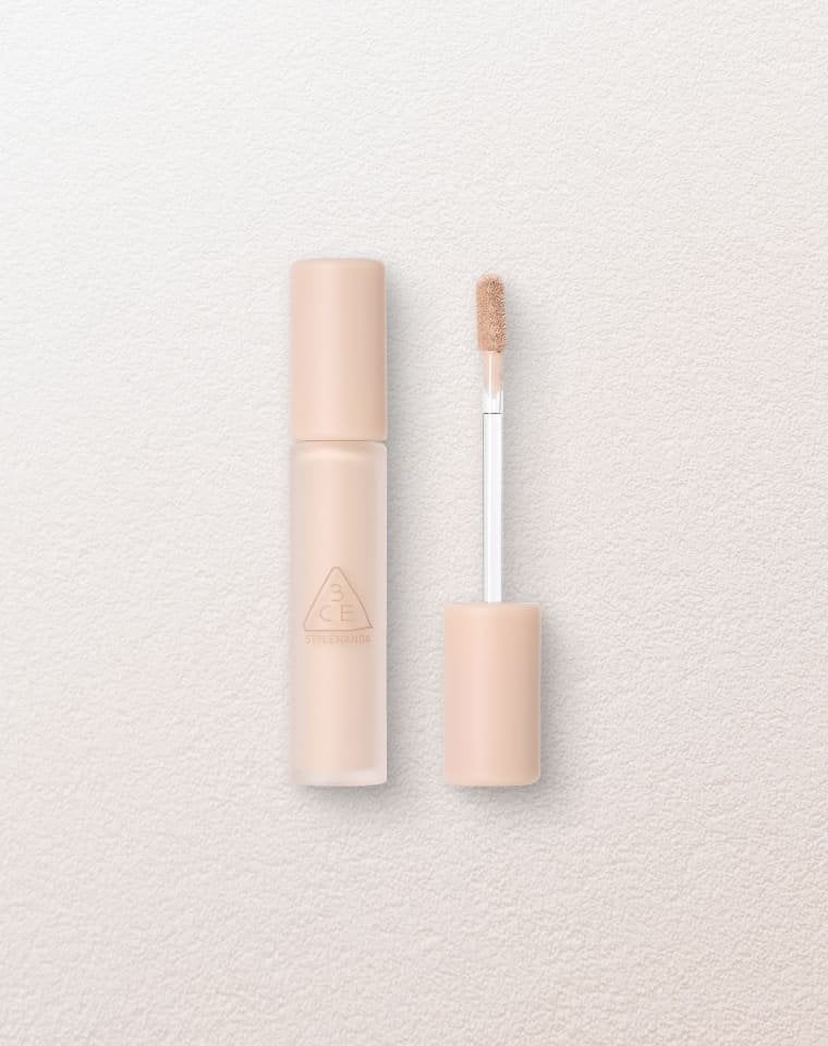 3CE SKIN FIT COVER LIQUID CONCEALER - Light Ivory