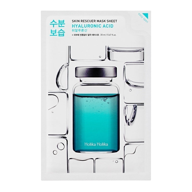 Holika Holika Skin Rescue Mask Sheet - Hyaluronic Acid - MOQ 400