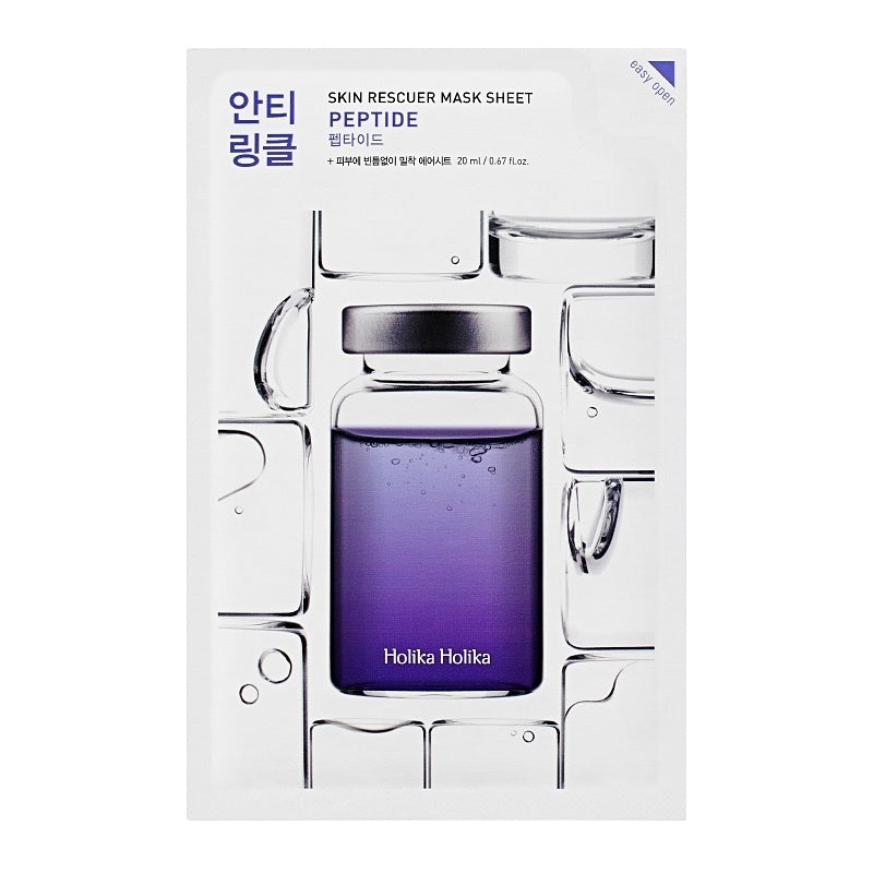 Holika Holika Skin Rescue Mask Sheet - Peptide - MOQ 400