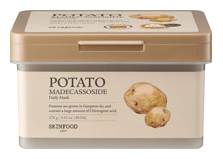 SKINFOOD POTATO MADECASSOSIDE DAILY MASK - MOQ 10