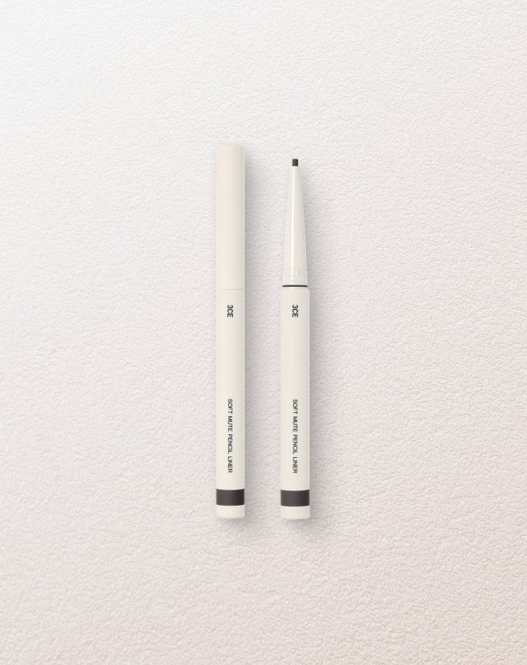 3CE SOFT MUTE PENCIL LINER #MILDY BLACK