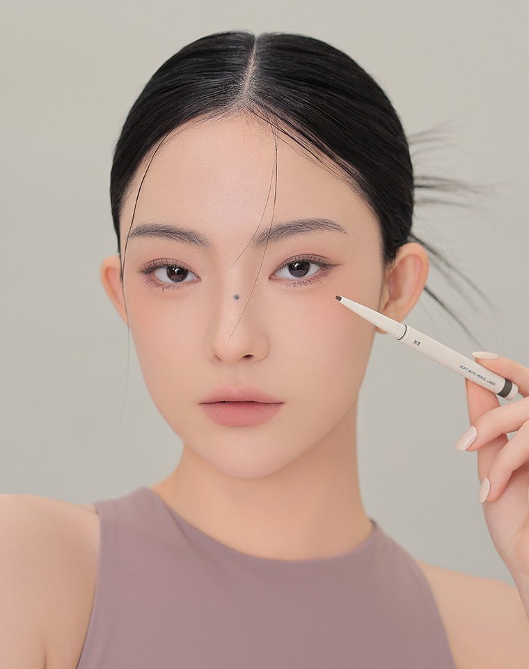 3CE Soft Mute Pencil Liner #Ash Gray