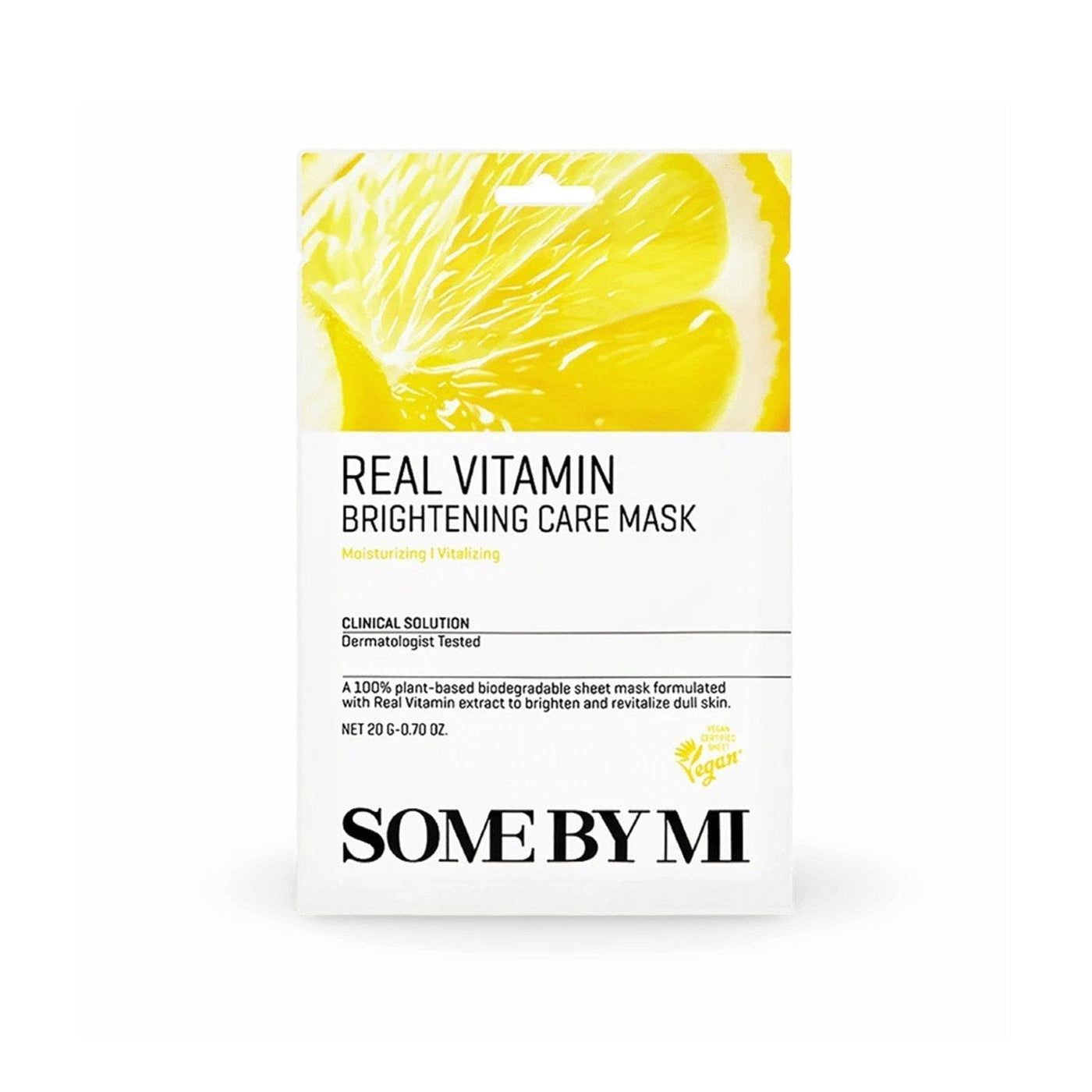 SOME BY MI REAL VITAMIN BRIGHTENING CARE MASK [20g] - MOQ 400
