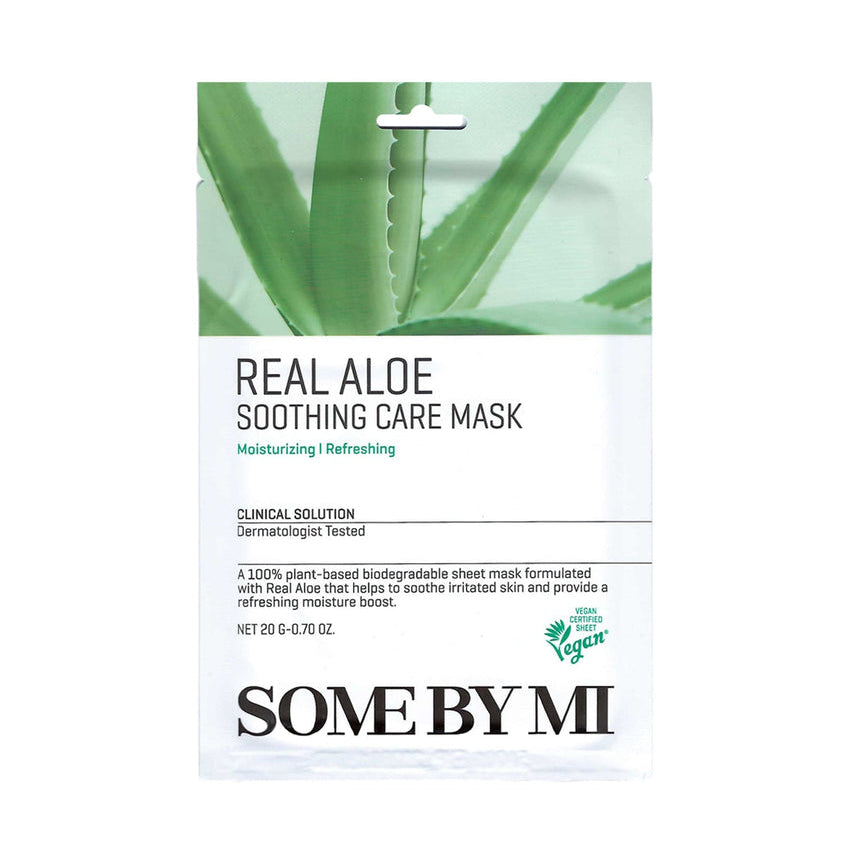 SOME BY MI REAL ALOE SOOTHING CARE MASK [20g] - MOQ 400