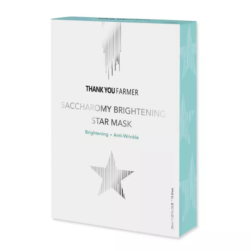 THANK YOU FARMER Saccharomy Brightening Star Mask 10pc - MOQ 10