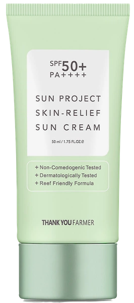 THANK YOU FARMER Sun Project Skin Relief Sun Cream - MOQ 10