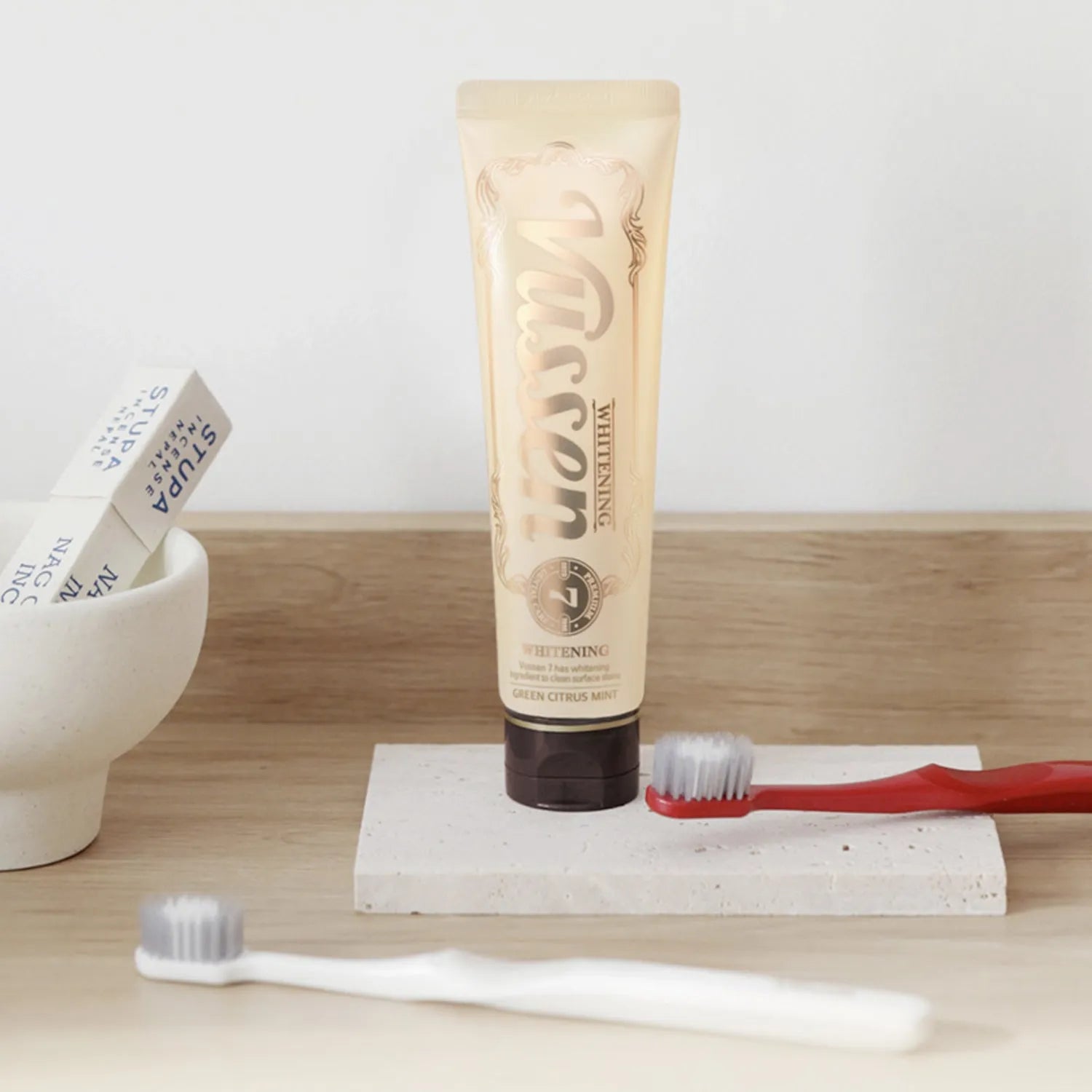 vussen 7 Teeth Whitening Paste - MOQ 60