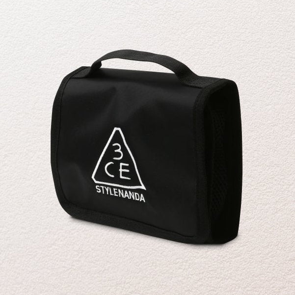 3CE WASH BAG_SMALL #BLACK