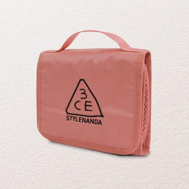 3CE WASH BAG_SMALL #PINK BEIGE