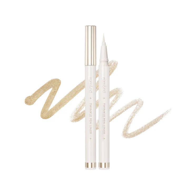 rom&nd TWINKLE PEN LINER 02 GOLDEN WAVE - MOQ 14