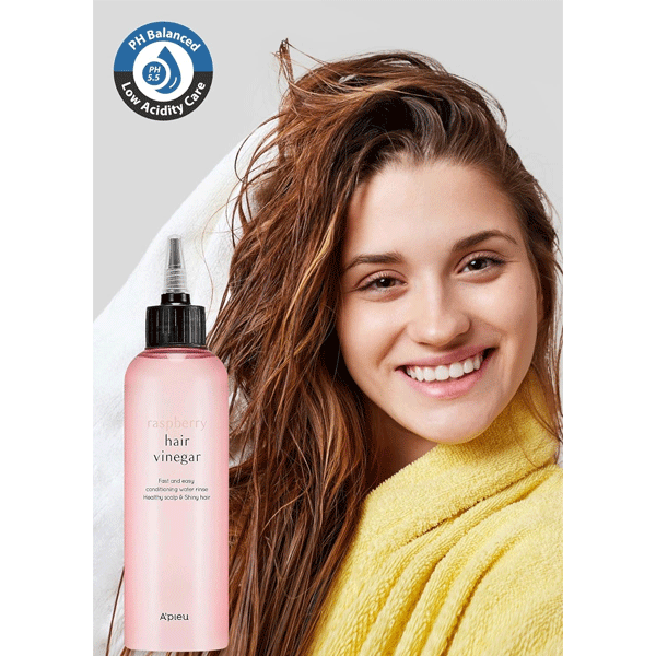 A'PIEU Raspberry Hair Vinegar 200ml - DODOSKIN