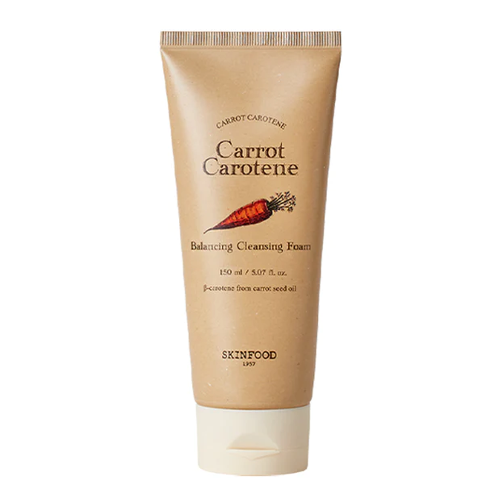 SKINFOOD Carrot Carotene Balancing Cleansing Foam 150ml - DODOSKIN