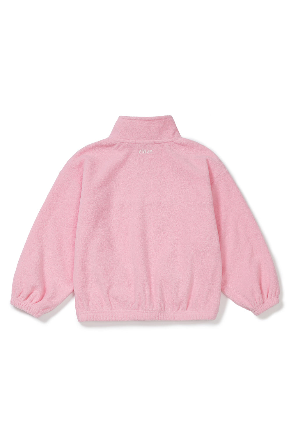 Logo Fleece Half-Zip Kids - Pink