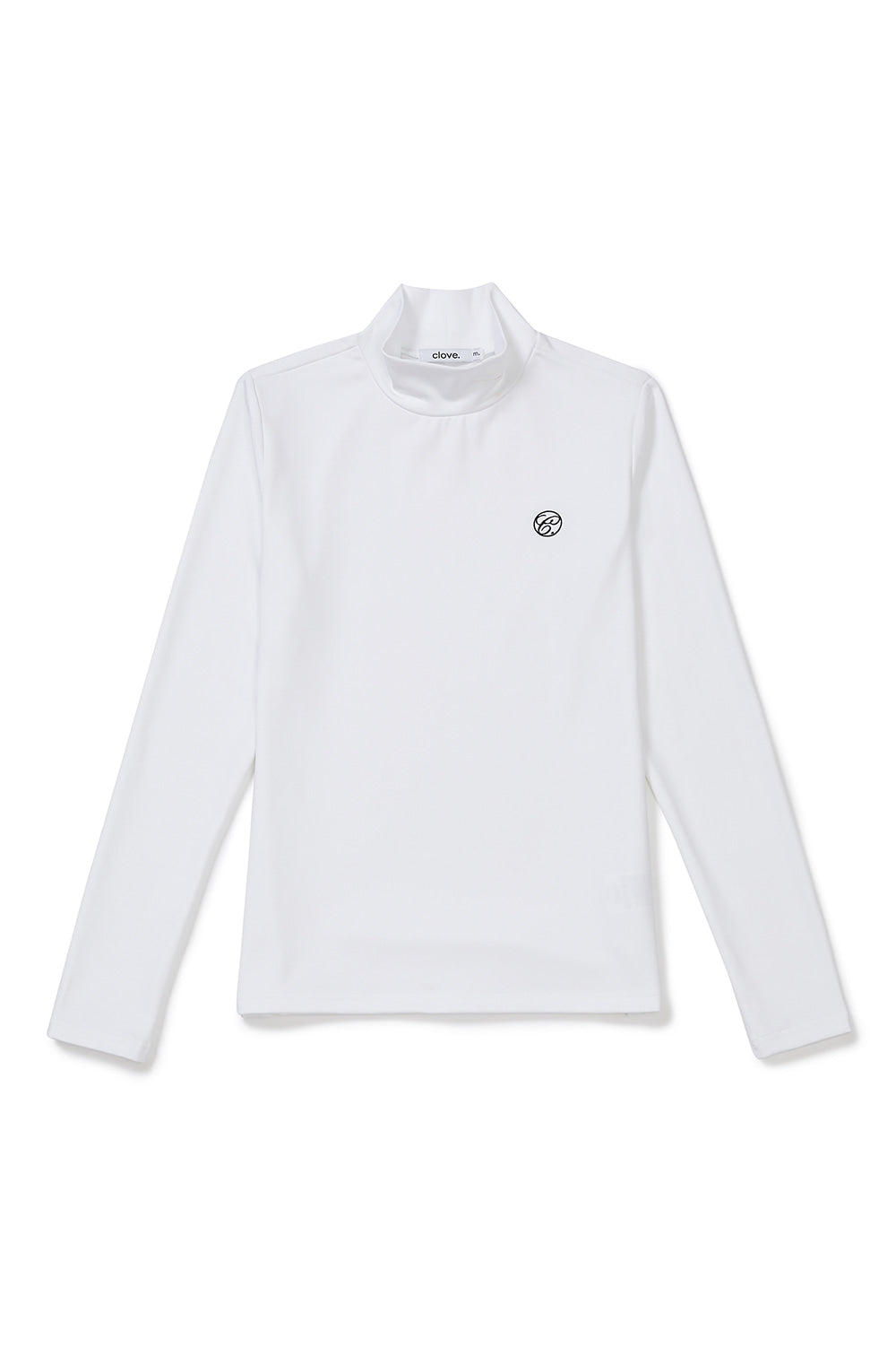 Logo Turtle Neck - White