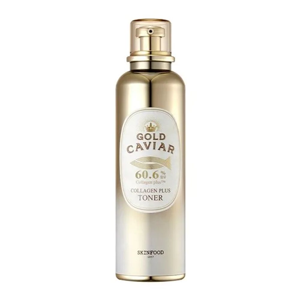 SKINFOOD Gold Caviar Collagen Plus Toner 120ml - DODOSKIN