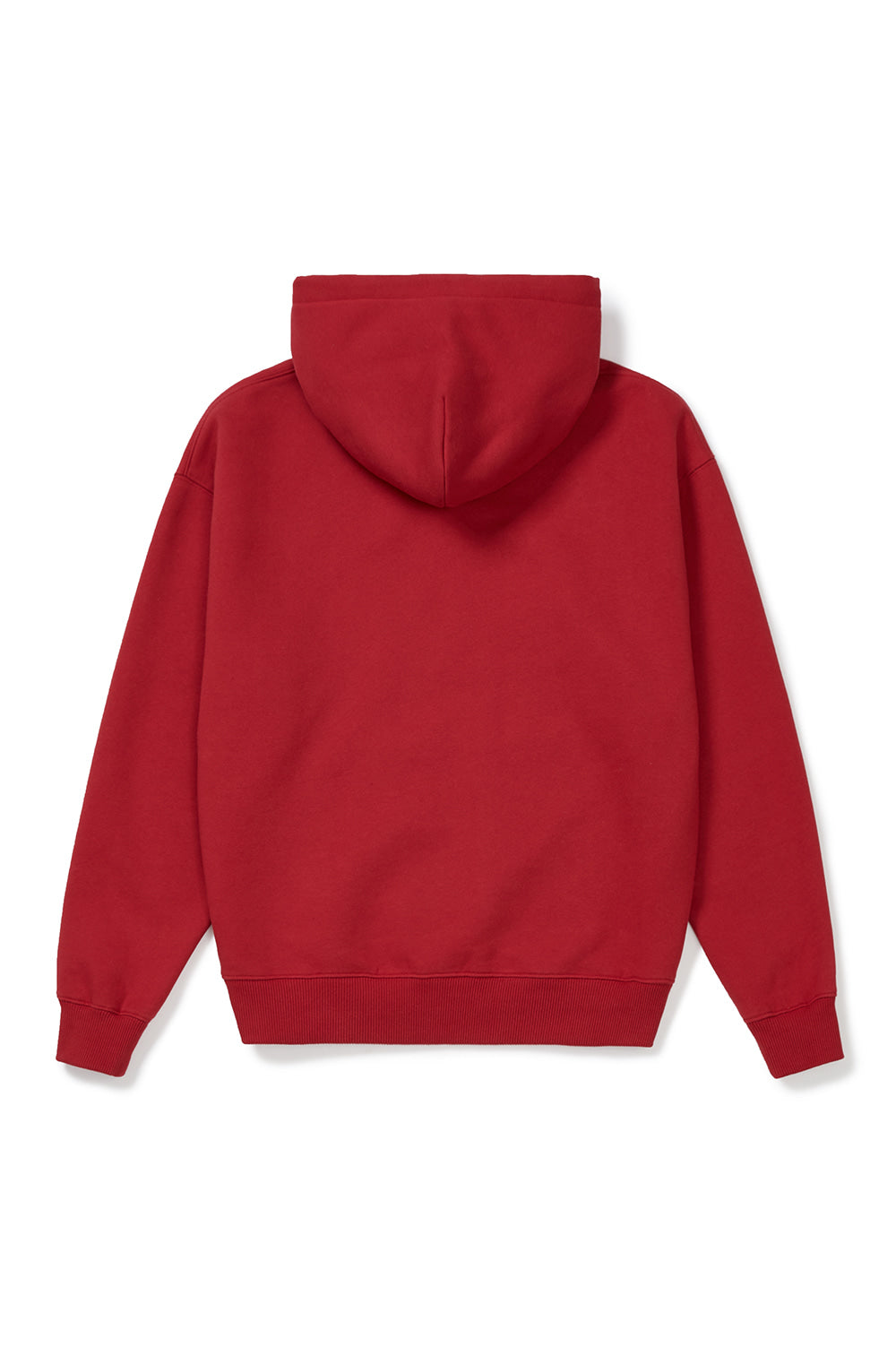 Graphic Fleece-Lined Hoody - Red