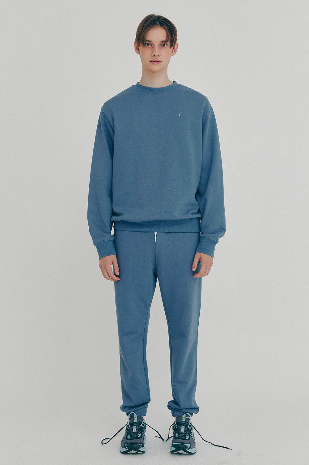 Active Sweatshirt Men - Blue