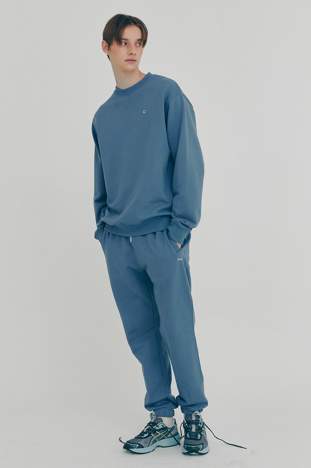 Active Sweatshirt Men - Blue