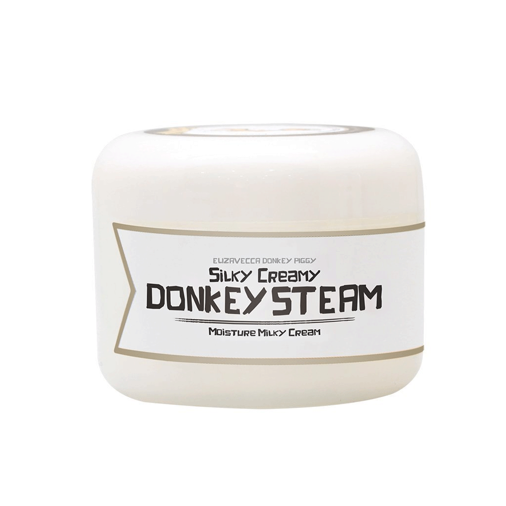 Elizavecca Silky Creamy Donkey Steam Moisture Milky Cream 100g - DODOSKIN