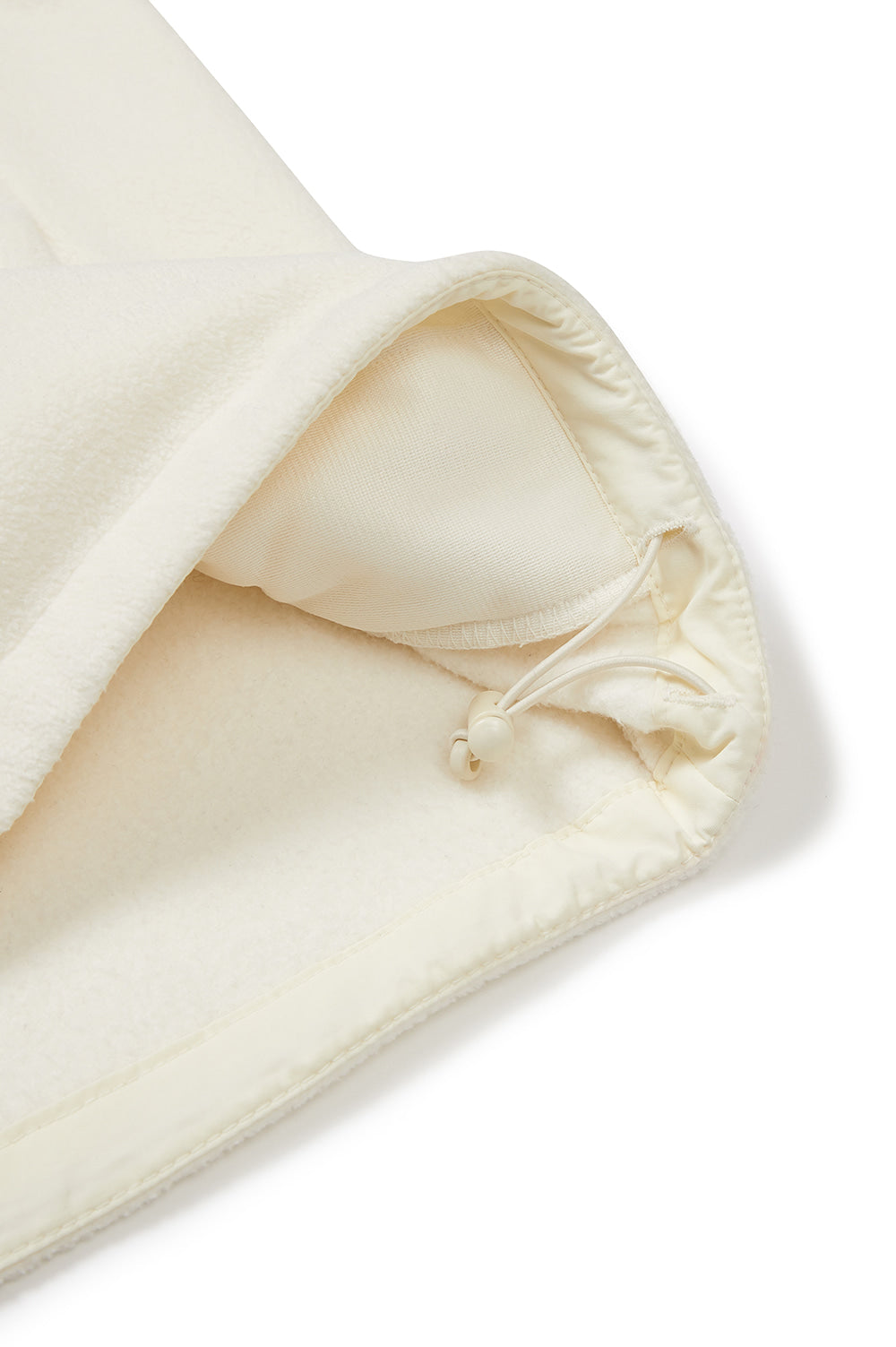 Basic Fleece Half-Zip - Ivory