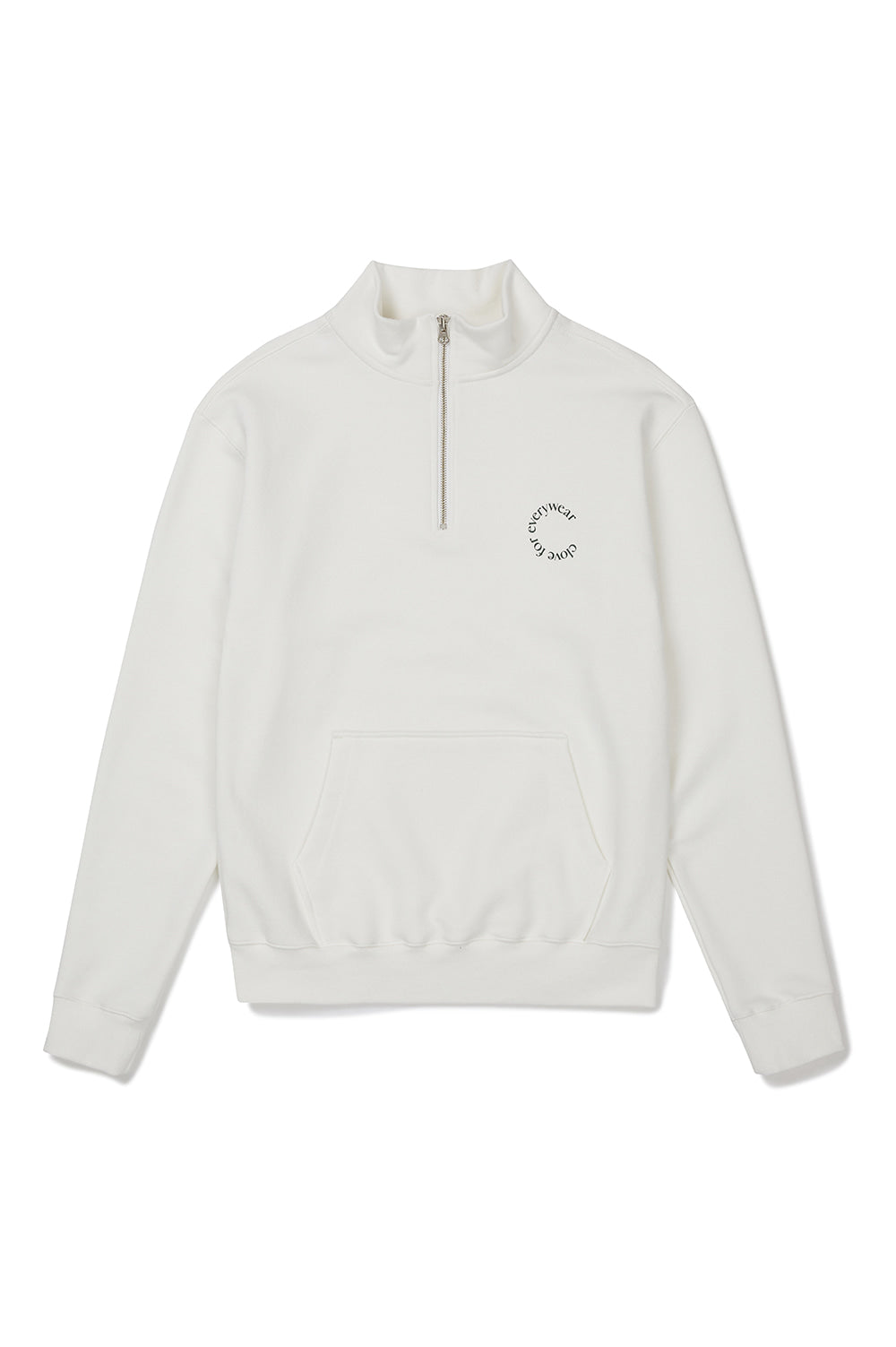 Active Half-Zip Sweatshirt - Ivory